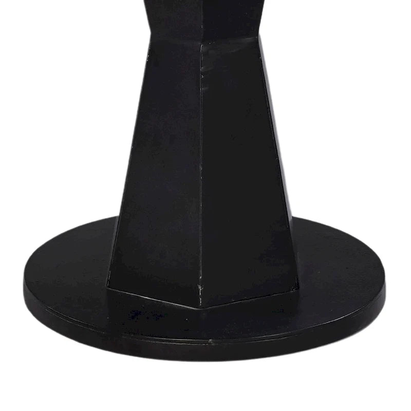 Tabouret de comptoir rembourré, siège pivotant, vert gris noir marron, hauteur de bar 61 cm