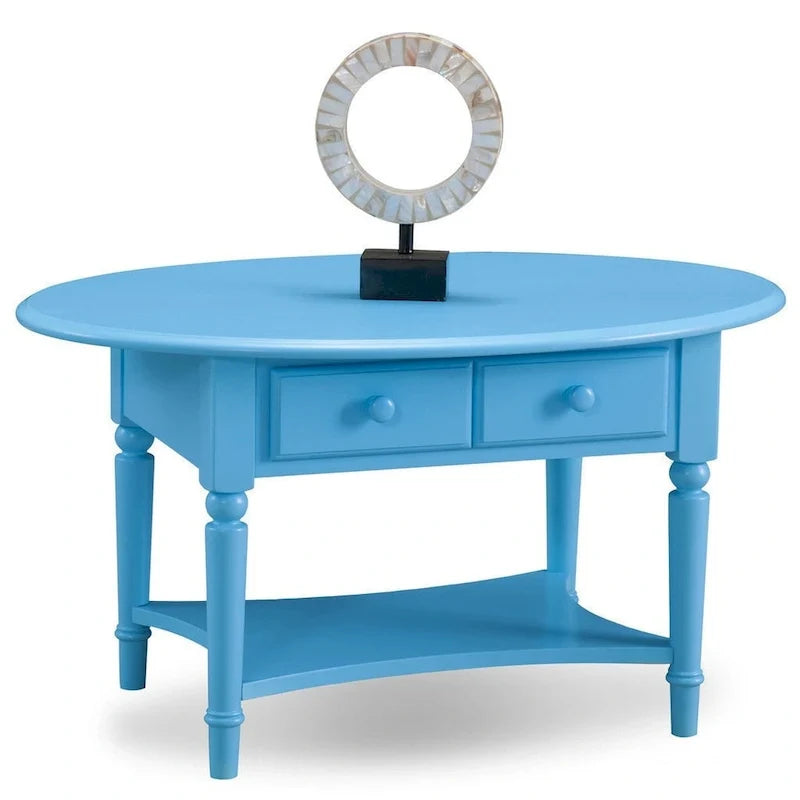 Table basse ronde de 27 pouces, plateau en marbre blanc, pied moderne en fer noir