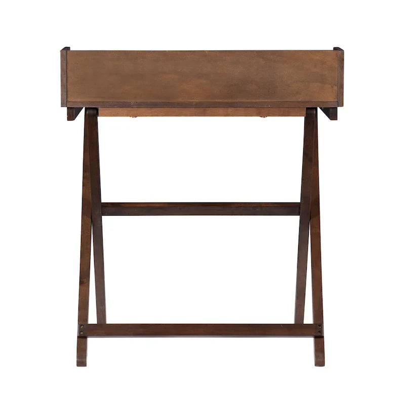 Bureau pliant en bois massif Clover
