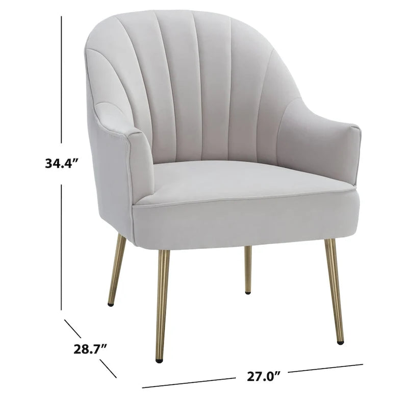 SAFAVIEH Suzanna - Fauteuil d'appoint