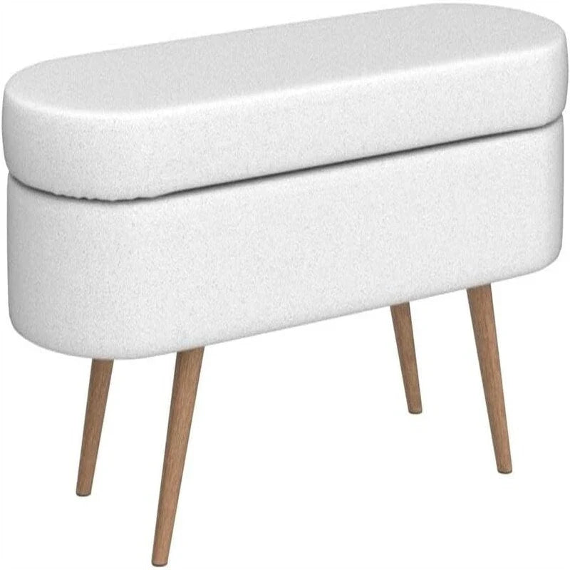 Meuble d'appoint deux portes Mid-century Modern, hauteur 30", finition Noyer et Noir
