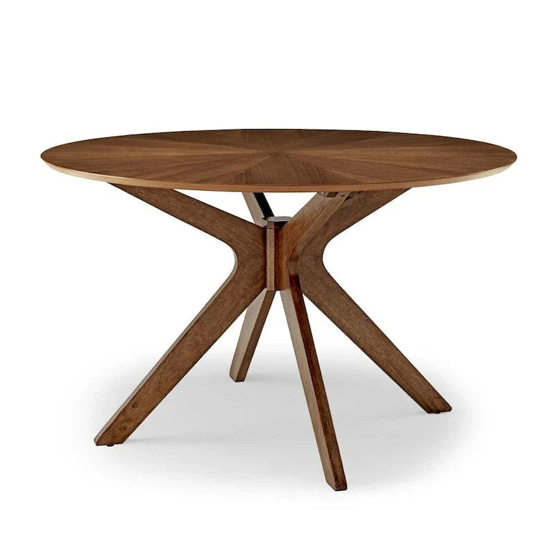 Table à manger ronde Crossroads 47 en bois