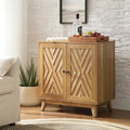 Meuble d'appoint 2 portes Joseph Midcentury 30Tall par HULALA HOME